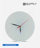 Horloge en Verre Ronde pour Sublimation - 20 cm de Diamètre – Image 2