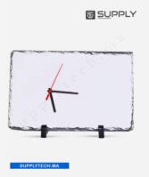 Horloges A4 en ardoise vierges pour sublimation - Format 20x30 cm – Image 2