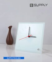 Horloge en Verre Carré pour Sublimation - 20×20 cm – Image 2