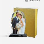 Petit Trophée Polygone en Cristal pour Sublimation - PF01