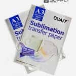 Papier A3 de Sublimation 100g Dos Rose - Pack de 100 Feuilles