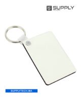 Porte-Clés rectangulaire en MDF pour Sublimation – Image 3