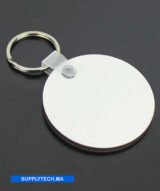 Porte-Clés Rond en MDF pour Sublimation MB03- 5555A – Image 2