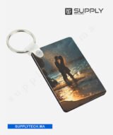 Porte-Clés rectangulaire en MDF pour Sublimation