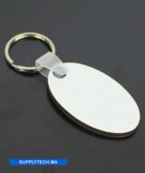 Porte-Clés Ovale en MDF pour Sublimation – Image 2