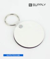 Porte-Clés Rond en MDF pour Sublimation MB03- 5555A – Image 4