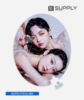 Puzzles oval de sublimation - Format (24 x19 cm)