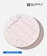 Puzzles rond de sublimation - Diamètre 20 cm – Image 3