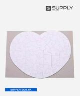 Puzzles Forme de Cœur de sublimation - (20 x 20 cm) – Image 2
