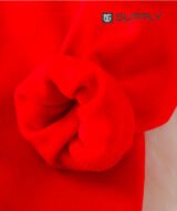 Sweat Rouge unisexe sans capuche - polycoton – Image 3