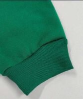 Sweat vert unisexe sans capuche - polycoton – Image 2