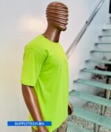 T-shirts pistache essentiel coton unisexe - manches courtes – Image 2