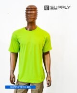 T-shirts pistache essentiel coton unisexe - manches courtes