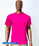 T-shirts rose fushia essentiel coton unisexe - manches courtes – Image 5