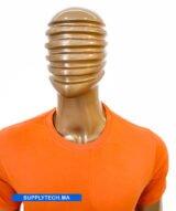 T-shirts orange essentiel coton unisexe - manches courtes – Image 6