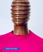 T-shirts rose fushia essentiel coton unisexe - manches courtes – Image 3