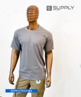 T-shirts Gris claire essentiel coton unisexe - manches courtes – Image 4