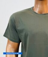 T-shirts kaki essentiel coton unisexe - manches courtes – Image 4