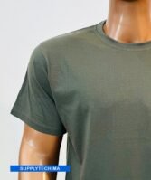 T-shirts kaki essentiel coton unisexe - manches courtes – Image 4