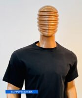 T-shirts noir essentiel coton unisexe - manches courtes – Image 6