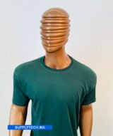 T-shirts vert foncé essentiel coton unisexe - manches courtes – Image 4