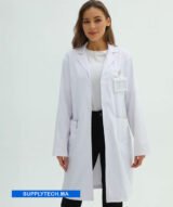 Blouse de Travail Professionnelle – Blanc – Image 5