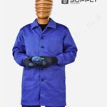 Blouse de Travail Professionnelle – Bleu Roi