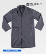 Blouse de Travail Professionnelle – gris foncé – Image 2