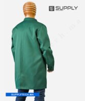 Blouse de Travail Professionnelle – vert – Image 6