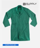 Blouse de Travail Professionnelle – vert – Image 2