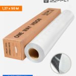 Adhésif Micro-perforé 1,27x 50 M One Way Vision – Dos Noir