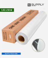 Adhésif Micro-perforé 1,52x 50 M One Way Vision – Dos Noir