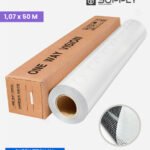 Adhésif Micro-perforé 1,07x 50 M One Way Vision – Dos Noir