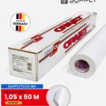 vinyle 1,05 x 50m imprimable ORAJET series 3620 - Brillant dos Blanc