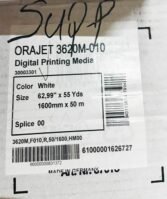 vinyle 1,60 x 50m imprimable ORAJET series 3620 - matt dos Blanc – Image 2