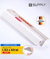 vinyle 1,52 x 50m imprimable ORAJET series 3621 - Brillant dos gris