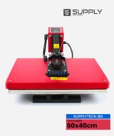 Presse à chaud manuelle rouge 60x40 cm - Modèle SB-05C – Image 3