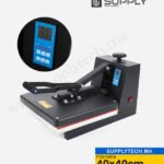 Presse à Textile manuelle 40 x 40 cm - Noir