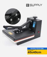 Presse à Textile manuelle 40 x 40 cm - Noir – Image 2