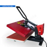 Presse à chaud manuelle rouge 60x40 cm - Modèle SB-05C – Image 4