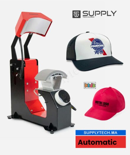 Presse a casquettes automatique - 3 en 1