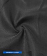 Tablier de Cuisine noir long unisexe Professionnel en Polyester avec Poches – Image 3