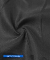 Tablier de Cuisine noir long unisexe Professionnel en Polyester avec Poches – Image 3