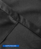 Tablier de Cuisine noir long unisexe Professionnel en Polyester avec Poches – Image 8