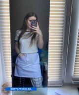 Tablier de Cuisine noir court unisexe Professionnel - avec Poches – Image 10