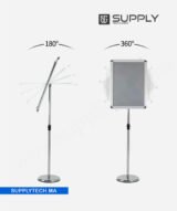 Porte-Affiche Clippant sur Pied – Format A4 ( pupitre ) – Image 6