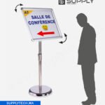Porte-Affiche Clippant sur Pied – Format A3 ( pupitre )