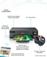 Imprimante A3 Epson multifonctions wifi L18050 – CD-Badges-Papier photos – Image 6