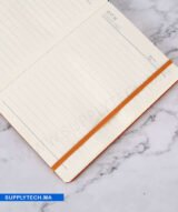 Carnet de Notes A5 avec couverture Rigide avec Élastique - Bleu marine – Image 4