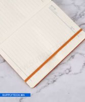 Carnet de Notes A5 avec couverture Rigide avec Élastique - Noir – Image 7